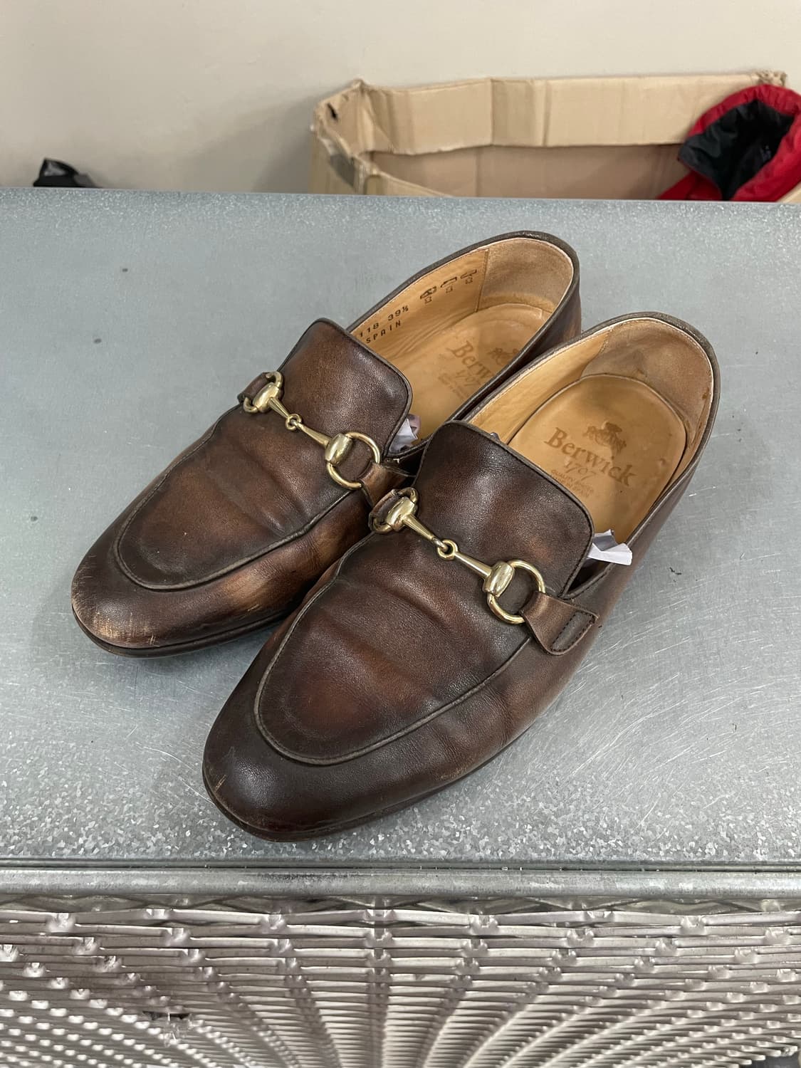 버윅 5605 레더 로퍼 39.5 상품이미지2