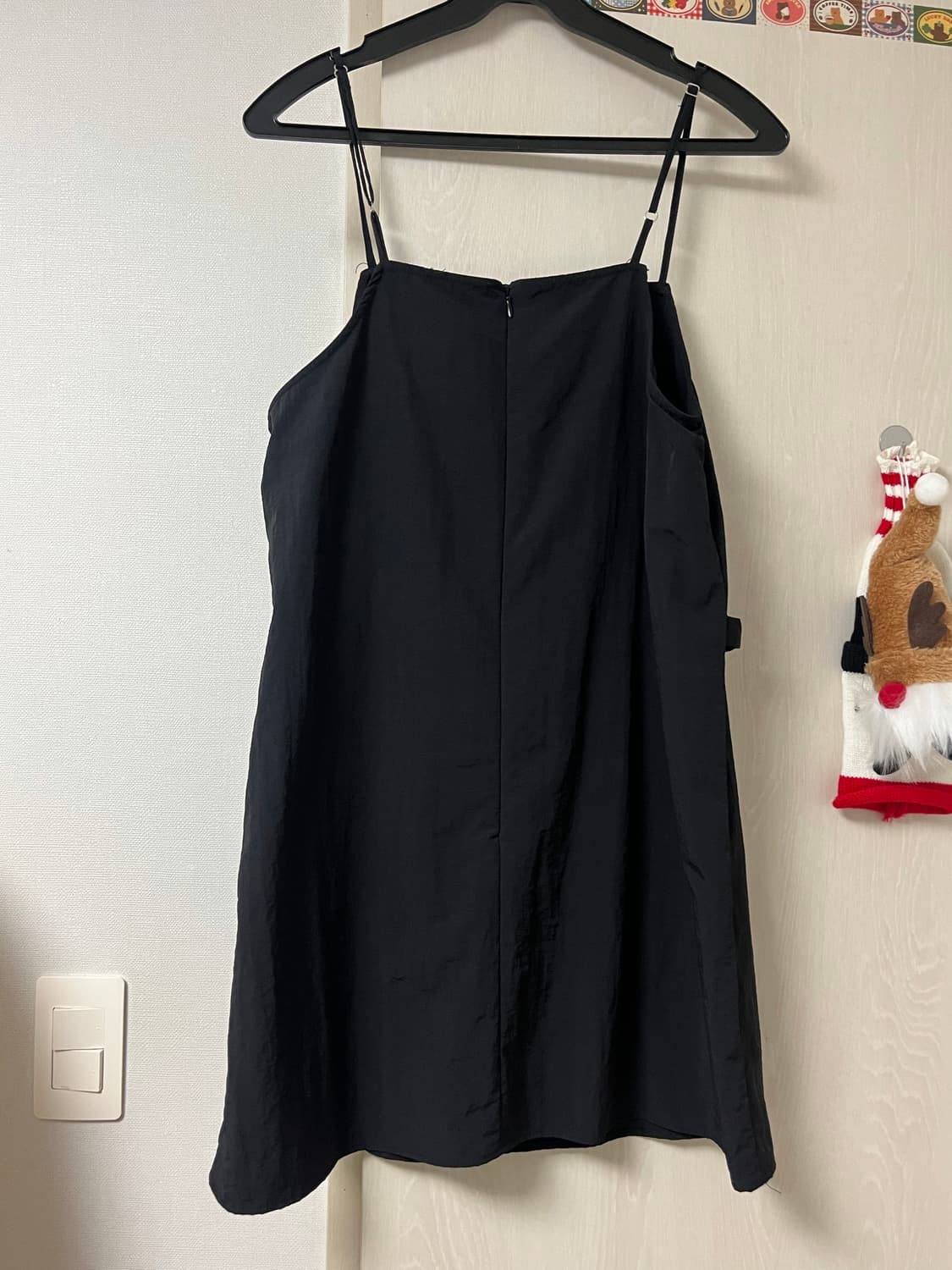 free) 새상품 리언스 아노락 버클 슬리브리스 원피스 상품이미지2