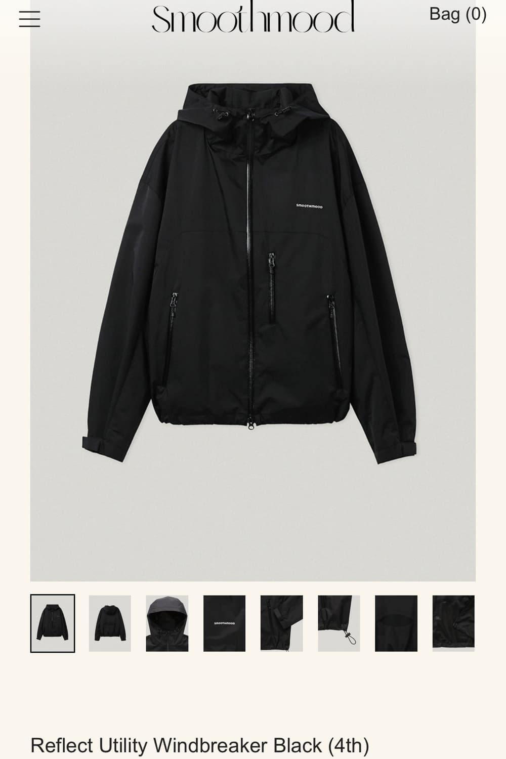 스무드무드 Reflect Utility Windbreaker (택포) 상품이미지1