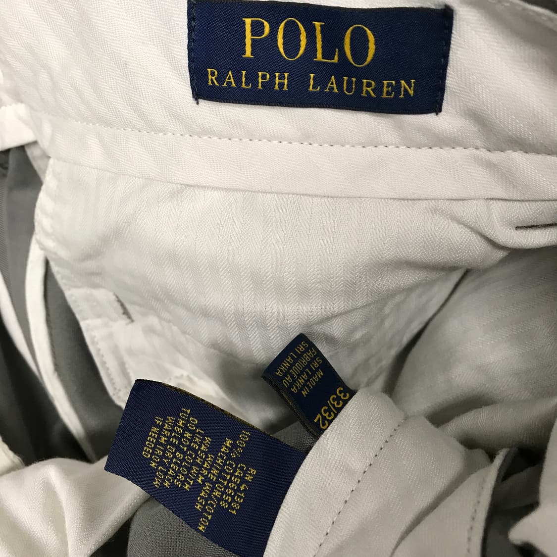 폴로 랄프로렌 치노 팬츠 그레이 33/32 상품이미지6
