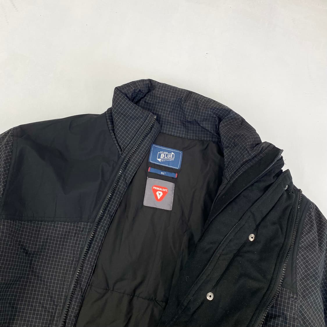 Blue 블루 매쉬 유틸리티 포켓 프리마로프트 자켓 (105) 상품이미지9