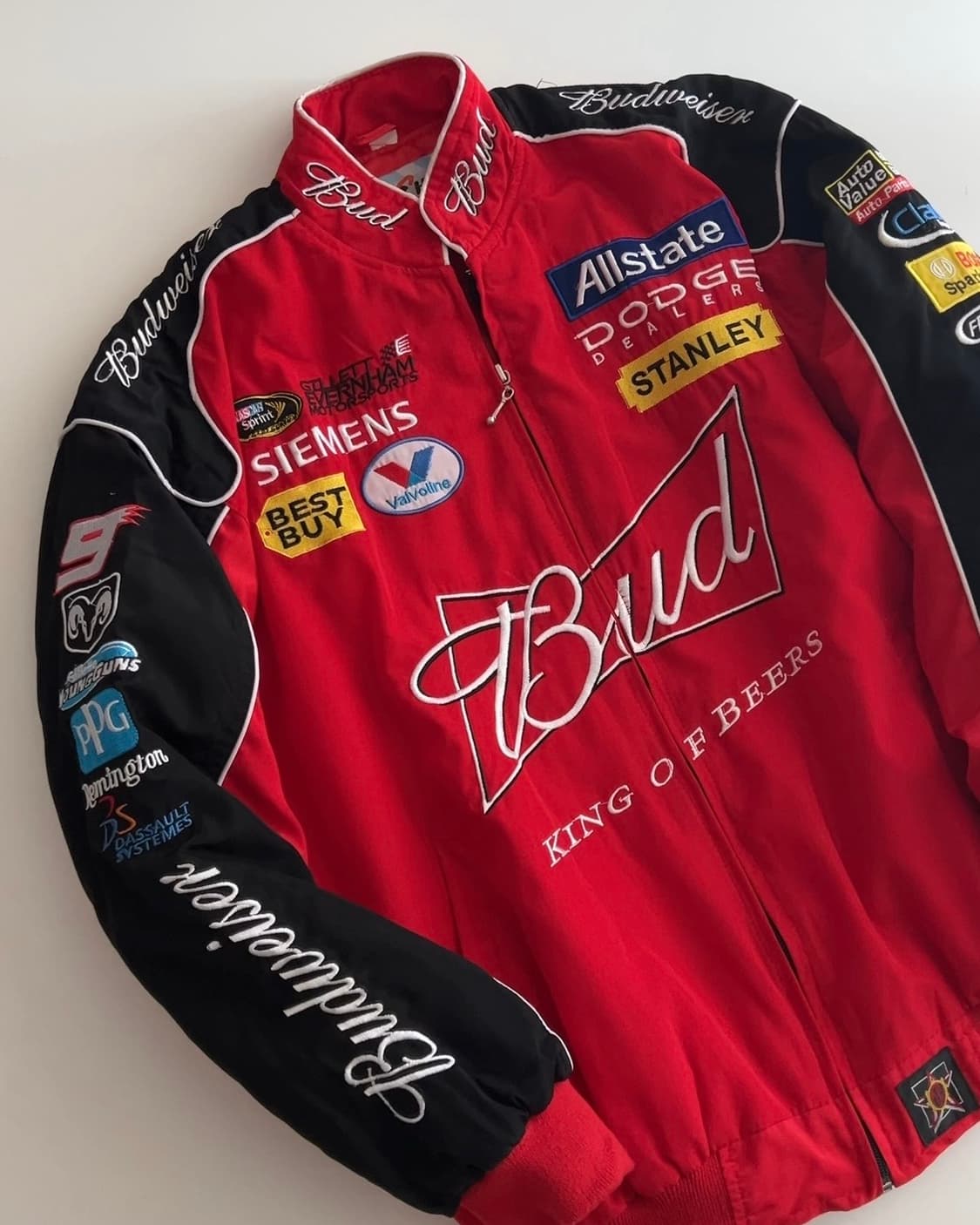 체이스 어센틱 버드와이저 레이싱 자켓 M 상품이미지4