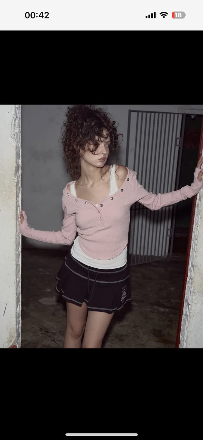 플리즈노팔로우 Bunny Snap Button Top ( Ver.1 )  상품이미지1