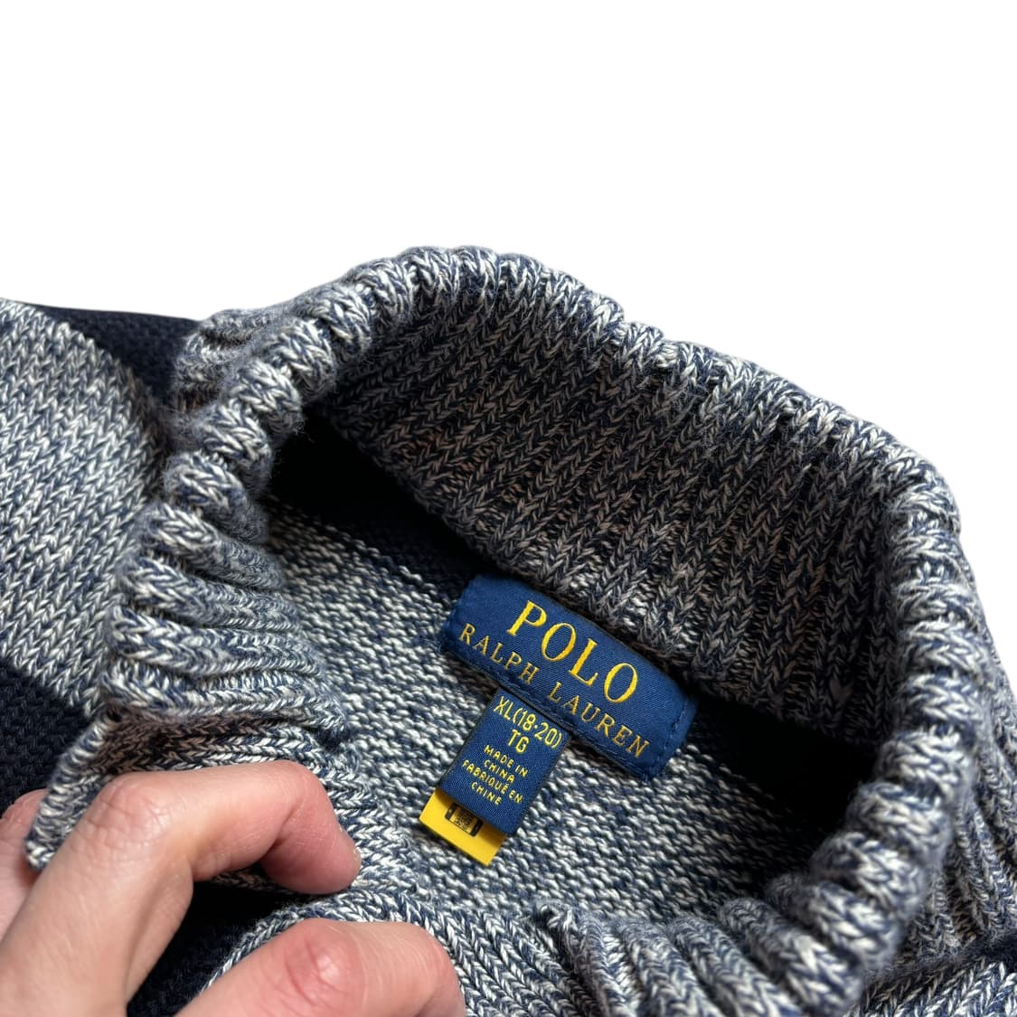 폴로 풀오버 니트 상품이미지3