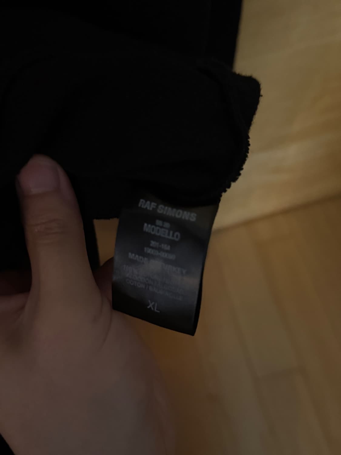 라프시몬스 20ss 앤트워프 패치 후드 상품이미지5