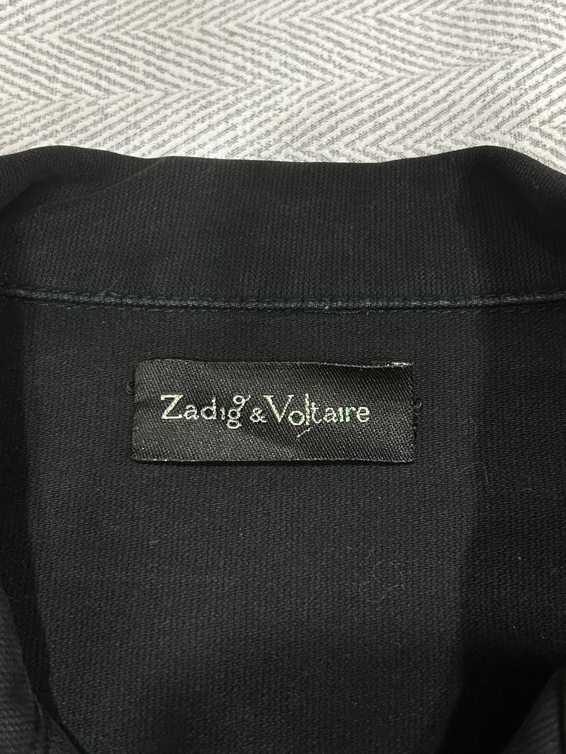 [S] 쟈딕앤볼테르 빈티지 블랙 야상 자켓 여성 S사이즈 상품이미지4