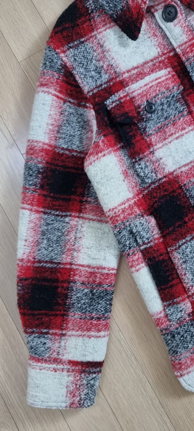 이자벨마랑 레드 체크 자켓 M(38) _ 여성 상품이미지4