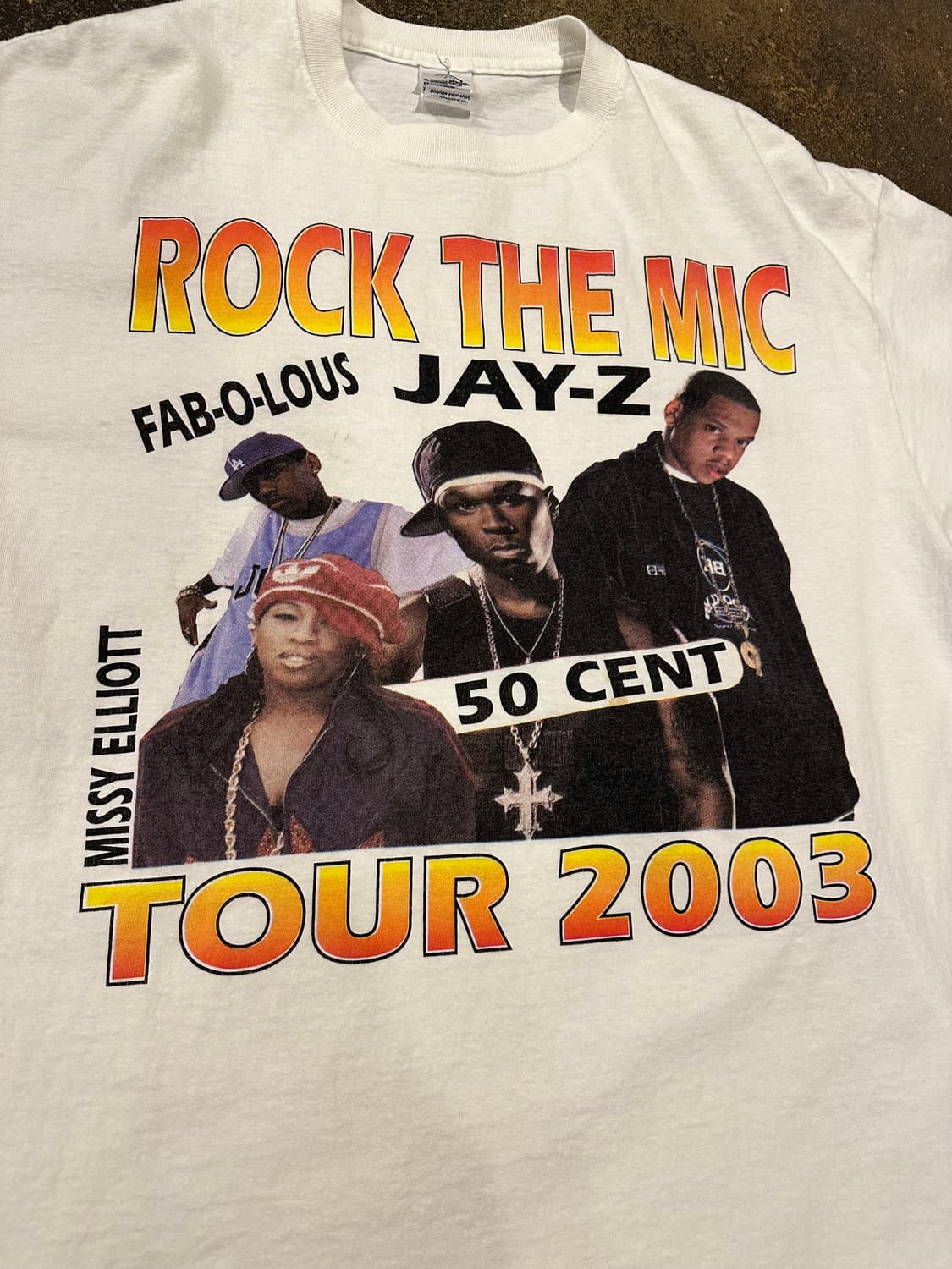 빈티지 00s rock the mic 부틀랙 티셔츠  상품이미지2