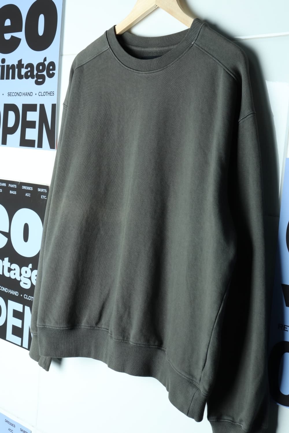 (L-2XL) 에드리엘로스 맨투맨 티셔츠 피그먼트 에이징-7AF3 상품이미지1