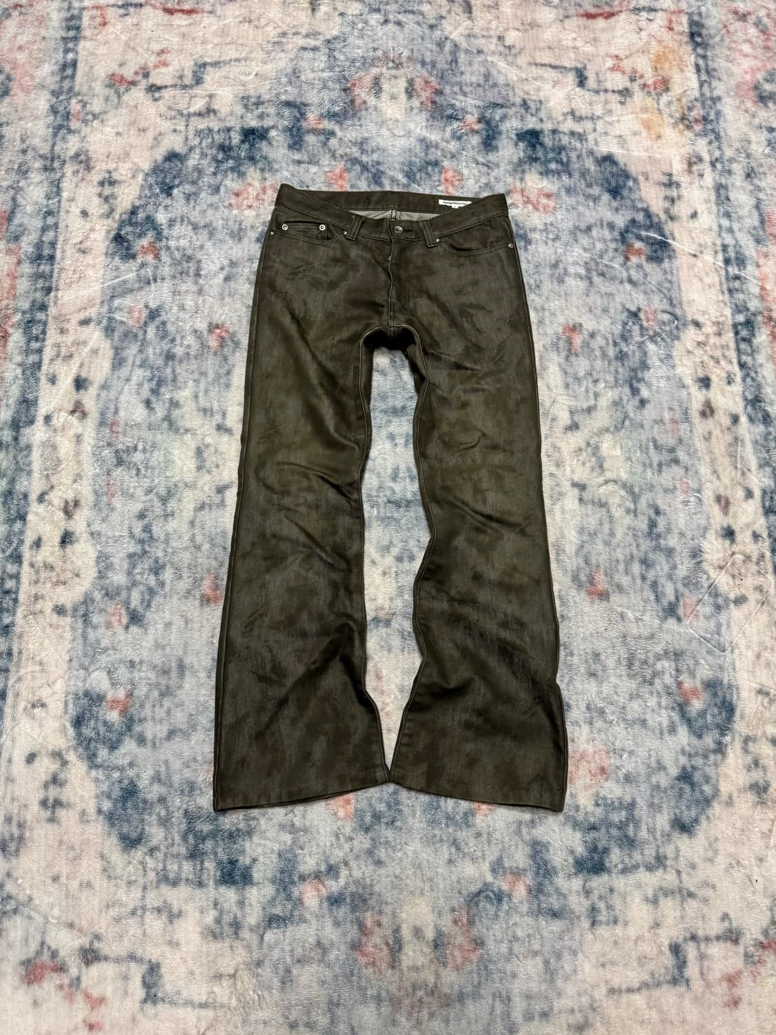 Semantic design 00s khaki boots cut pant 상품이미지2