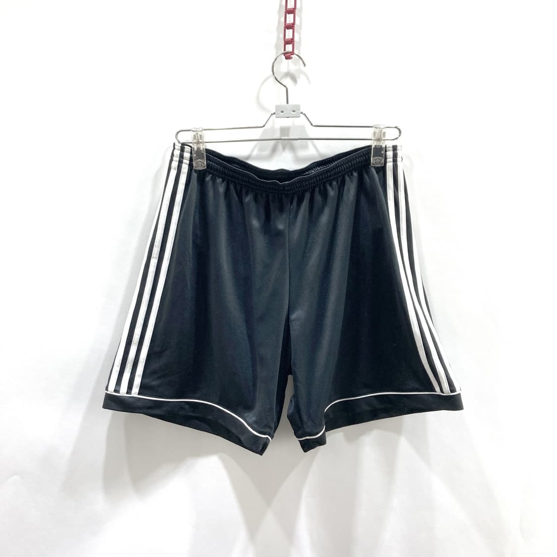 아디다스 남성 기본밴딩반바지 블랙 110  상품이미지1