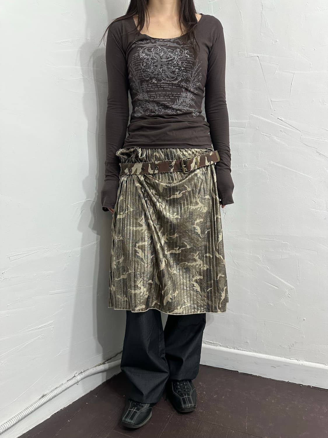 camo grunge belt 상품이미지2
