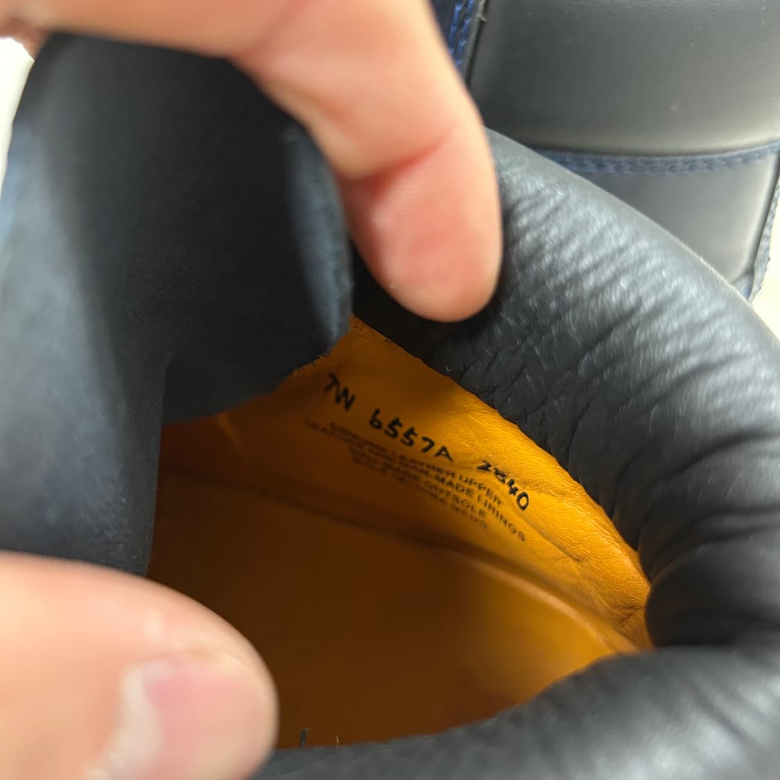 Timberland Navy Work Boots 상품이미지3