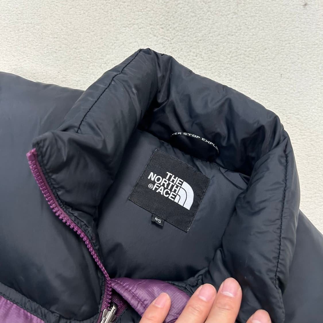 The North Face Purple Nuptse Down Vest   상품이미지6