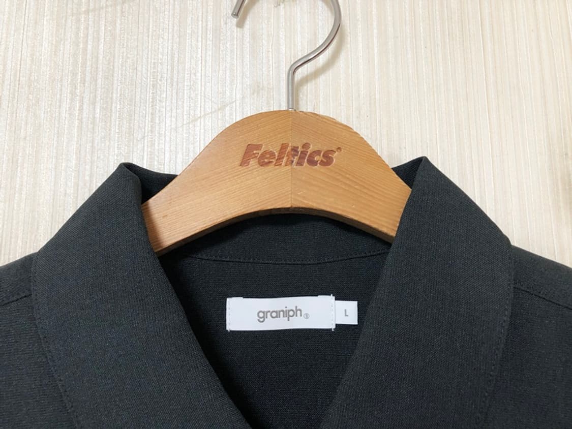 그라니프(graniph)X원피스 콜라보 루피 해적기 반팔워크셔츠 L 상품이미지5