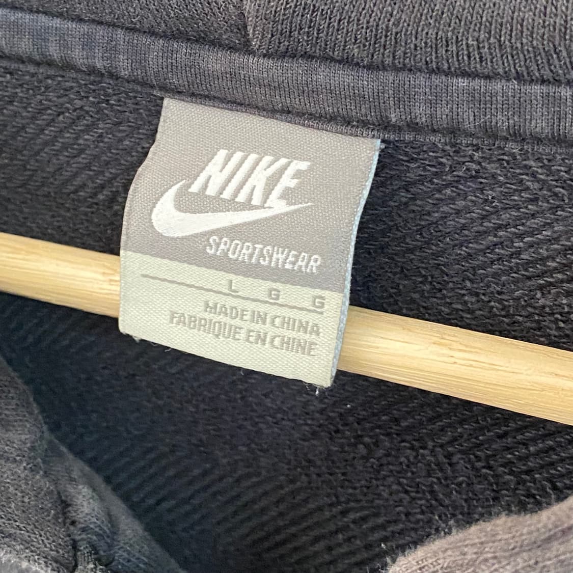 L 나이키 스트라이프 후드집업 상품이미지3