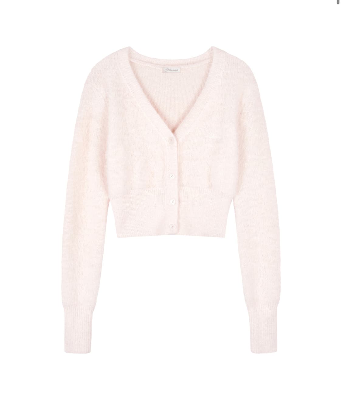 클리시어 핑크 가디건  상품이미지1