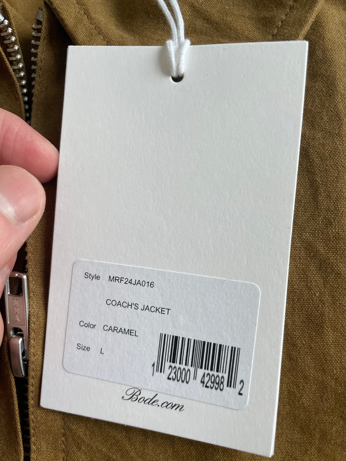 [L] BODE 보디 코치 자켓 MRF24JA016 상품이미지3