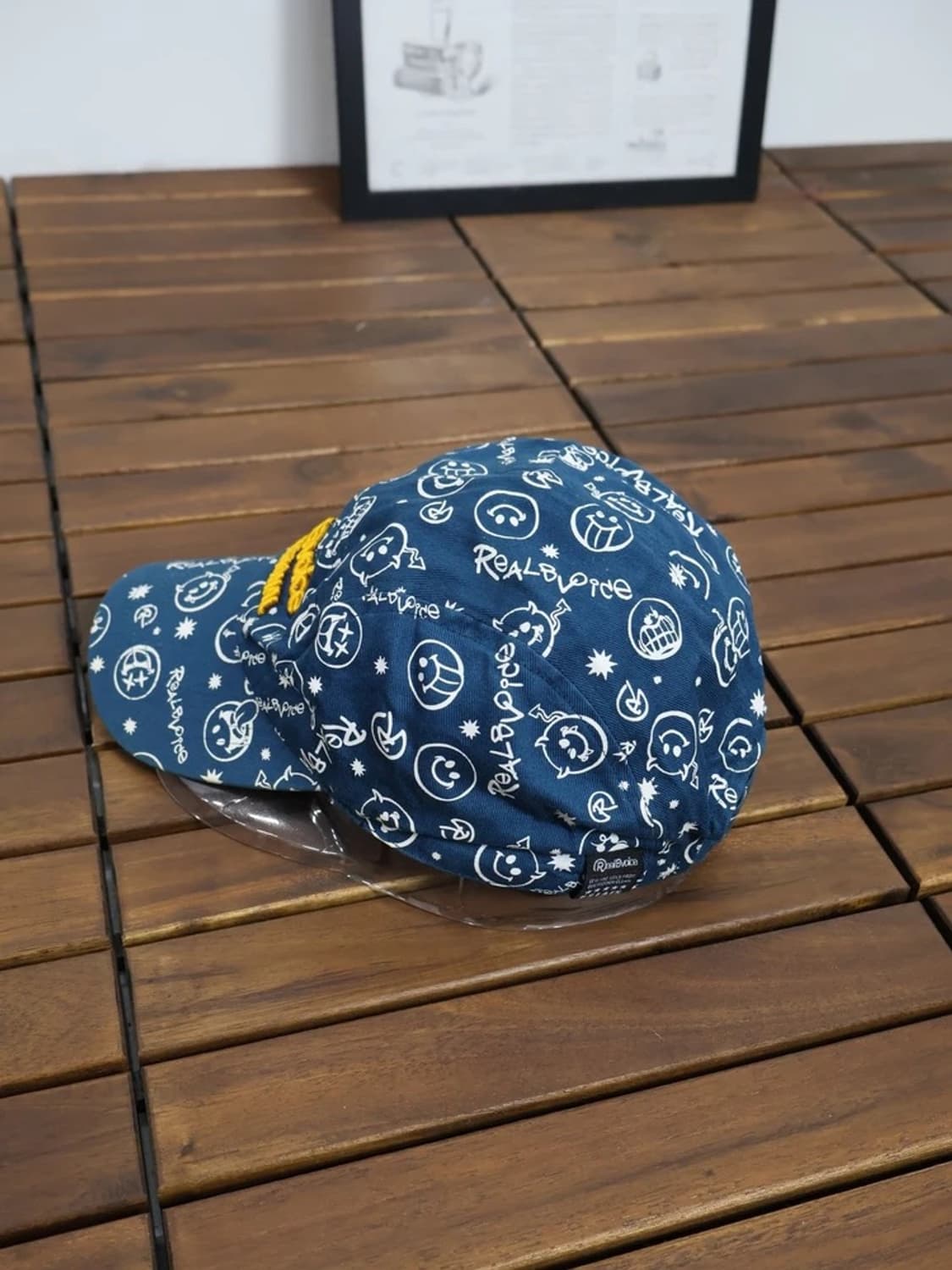 RealBvoice Graphic Cap Blue 상품이미지2