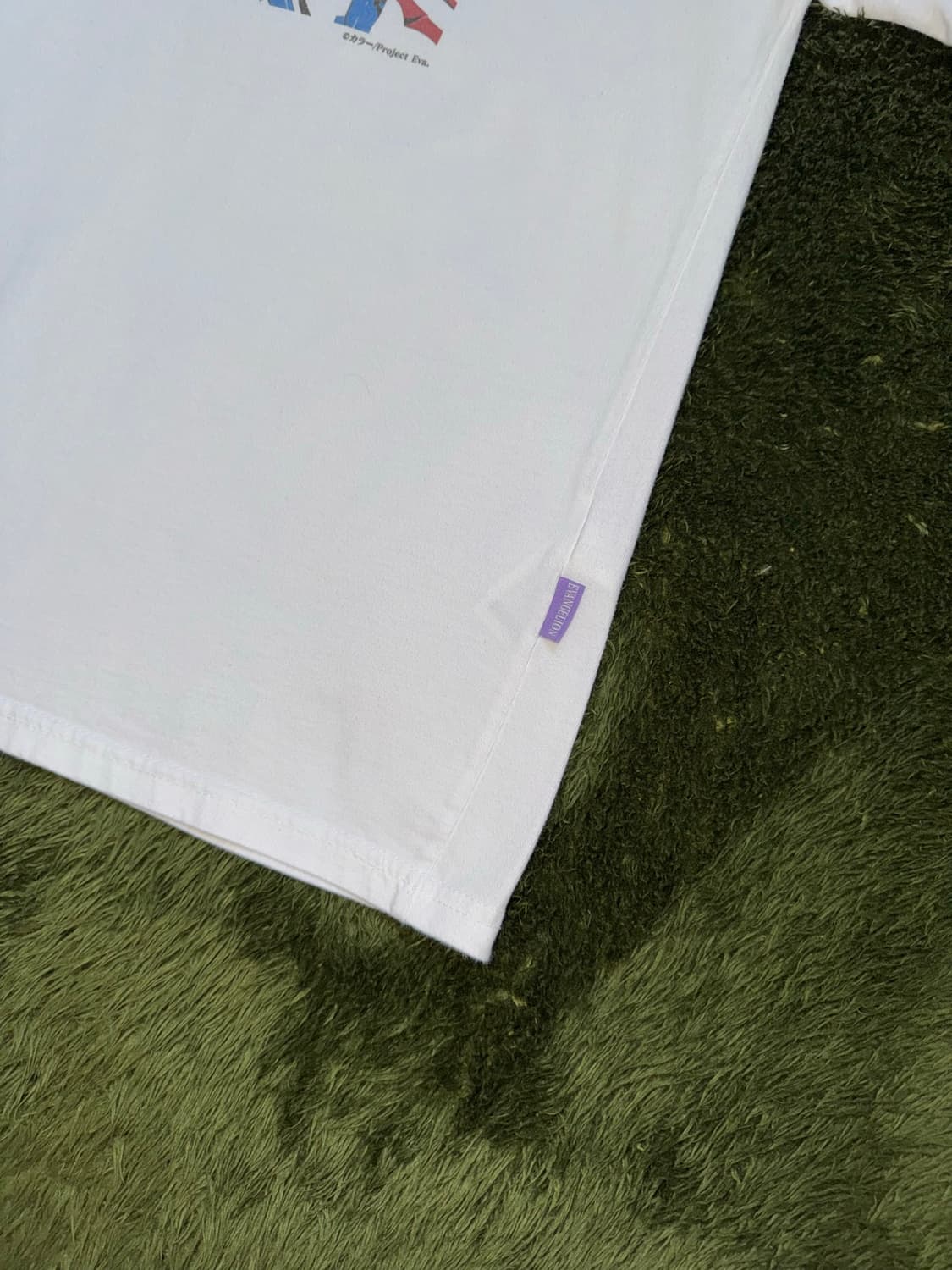 [M] 마하그리드 X 에반게리온 네온 제네시스 티셔츠 화이트 상품이미지5