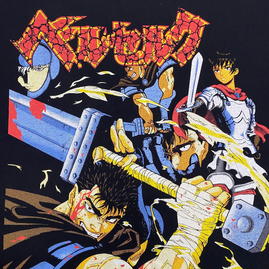 베르세르크 부틀렉 애니메이션 티셔츠 상품이미지5