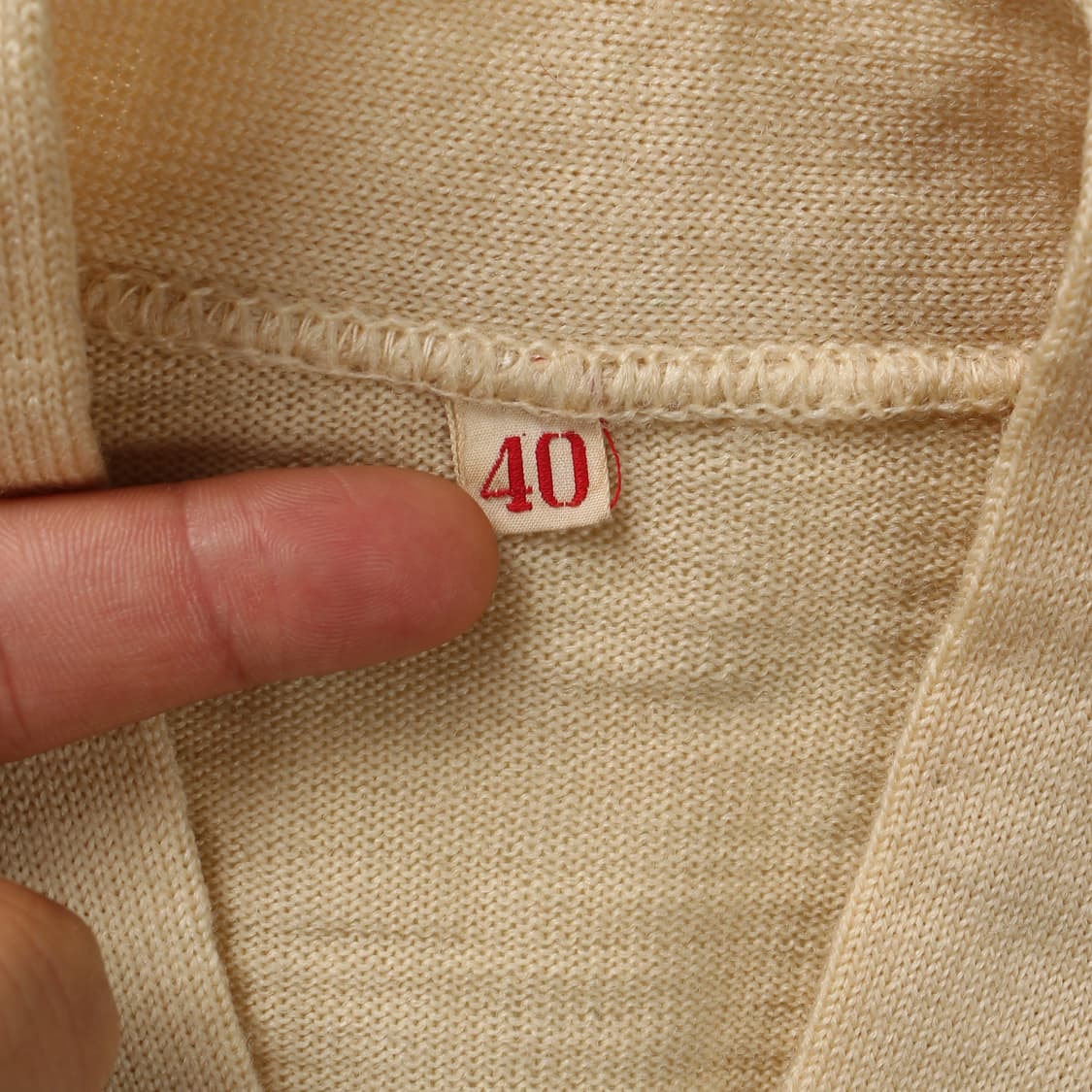 50s redfox 레터맨 니트 가디건  상품이미지7