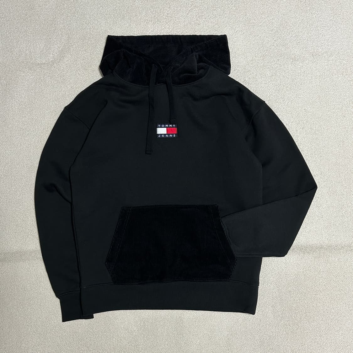 타미진스 코듀로이 후드 티셔츠 상품이미지1