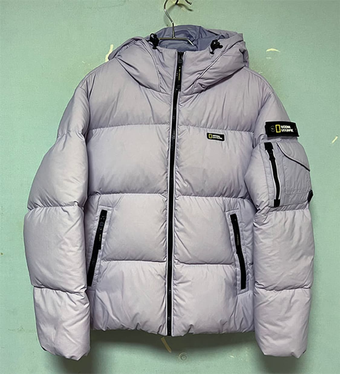 내셔널지오그래픽 여자 숏패딩 구스다운 신상 빵빵한 S 90 55 상품이미지1