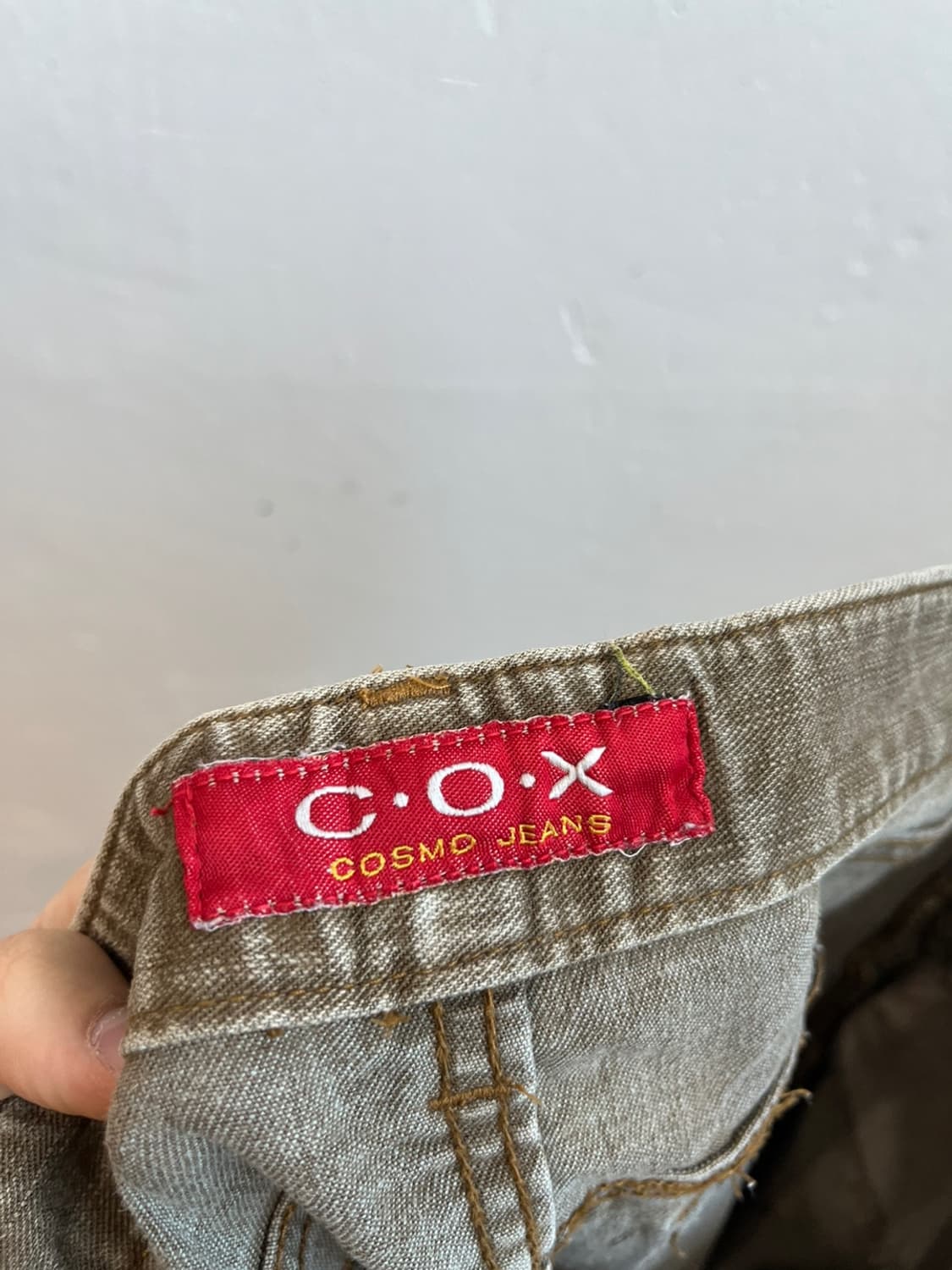 COX COSMO JEANS 로우라이즈 자수 부츠컷 데님팬츠 상품이미지6