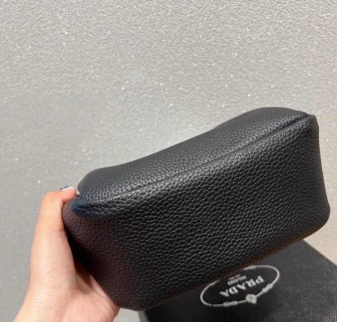 프라다 뷰티 레더 미니 토드백 블랙 풀박스 무료배송 상품이미지5