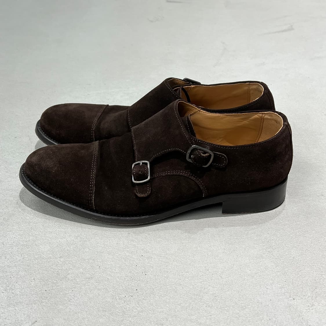 마시모두띠 스웨이드 몽크 스트랩 슈즈 s09288 상품이미지3