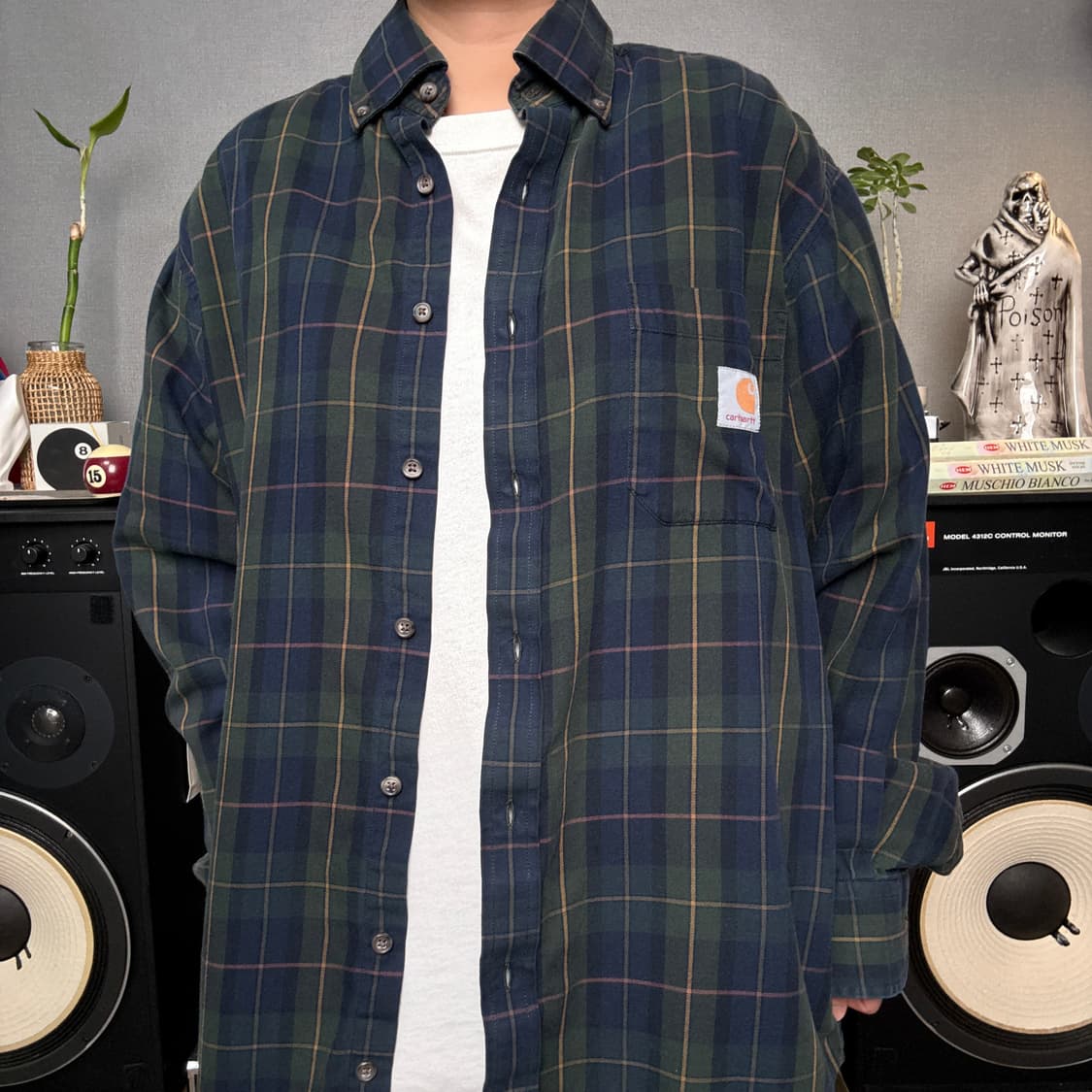 칼하트 체크셔츠 상품이미지1