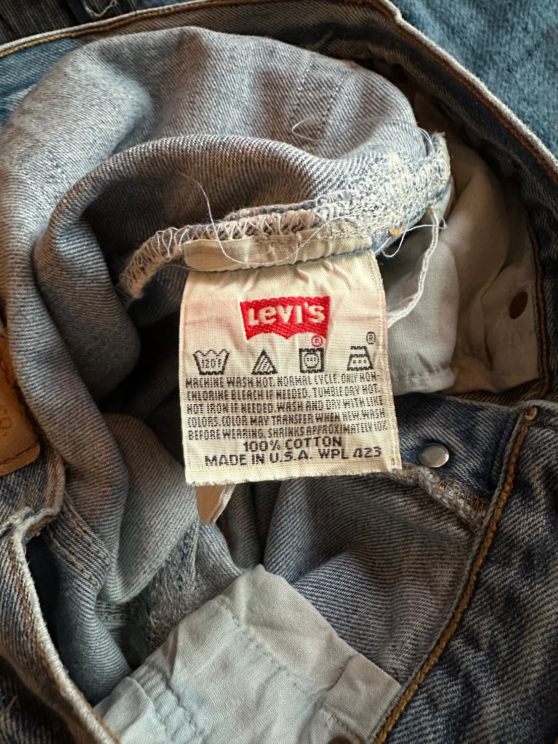 90s USA Vintage Levis 501XX Denim Pants 상품이미지7