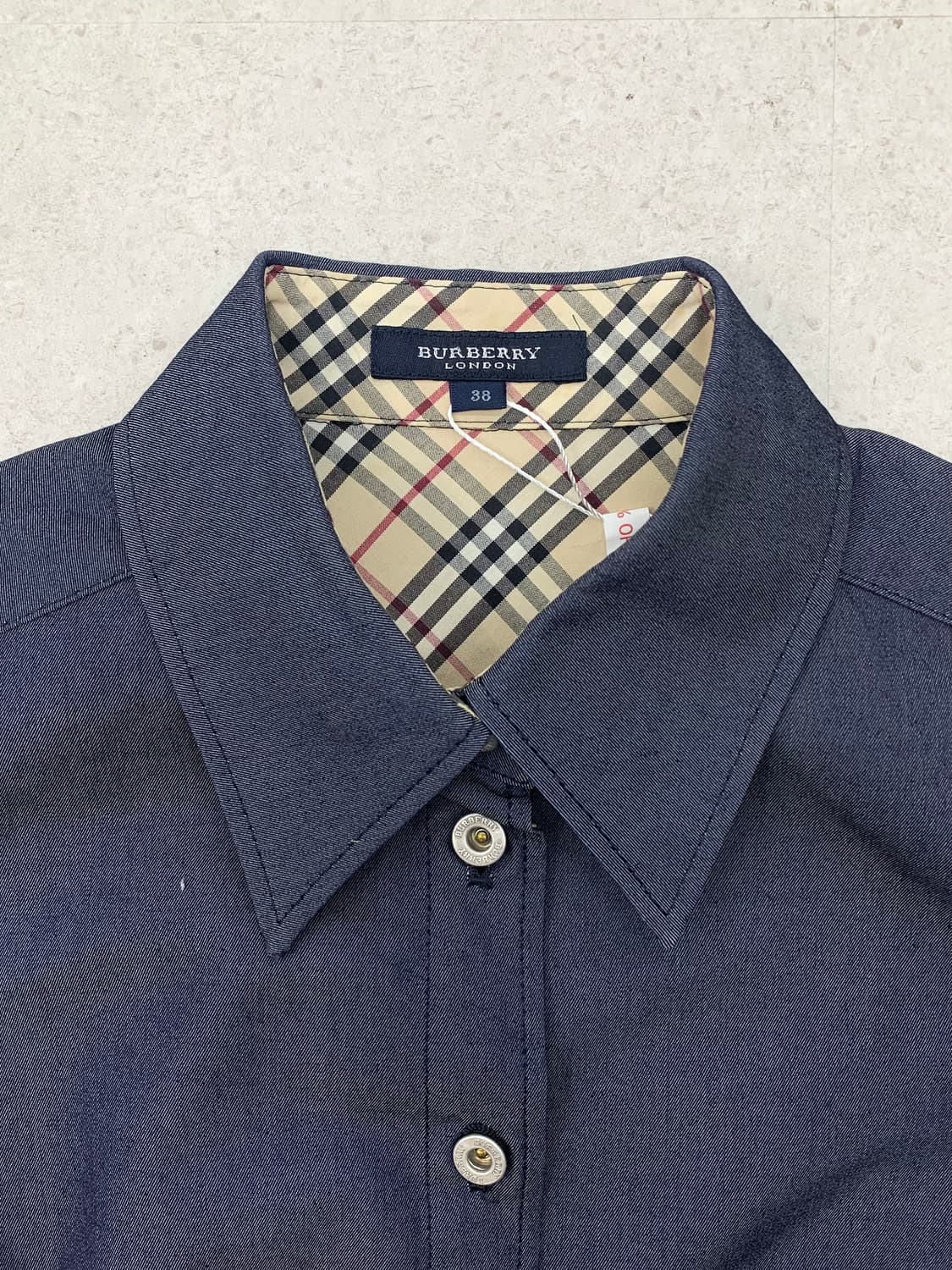 Burberry 버버리 런던 체크 베스트 상품이미지3