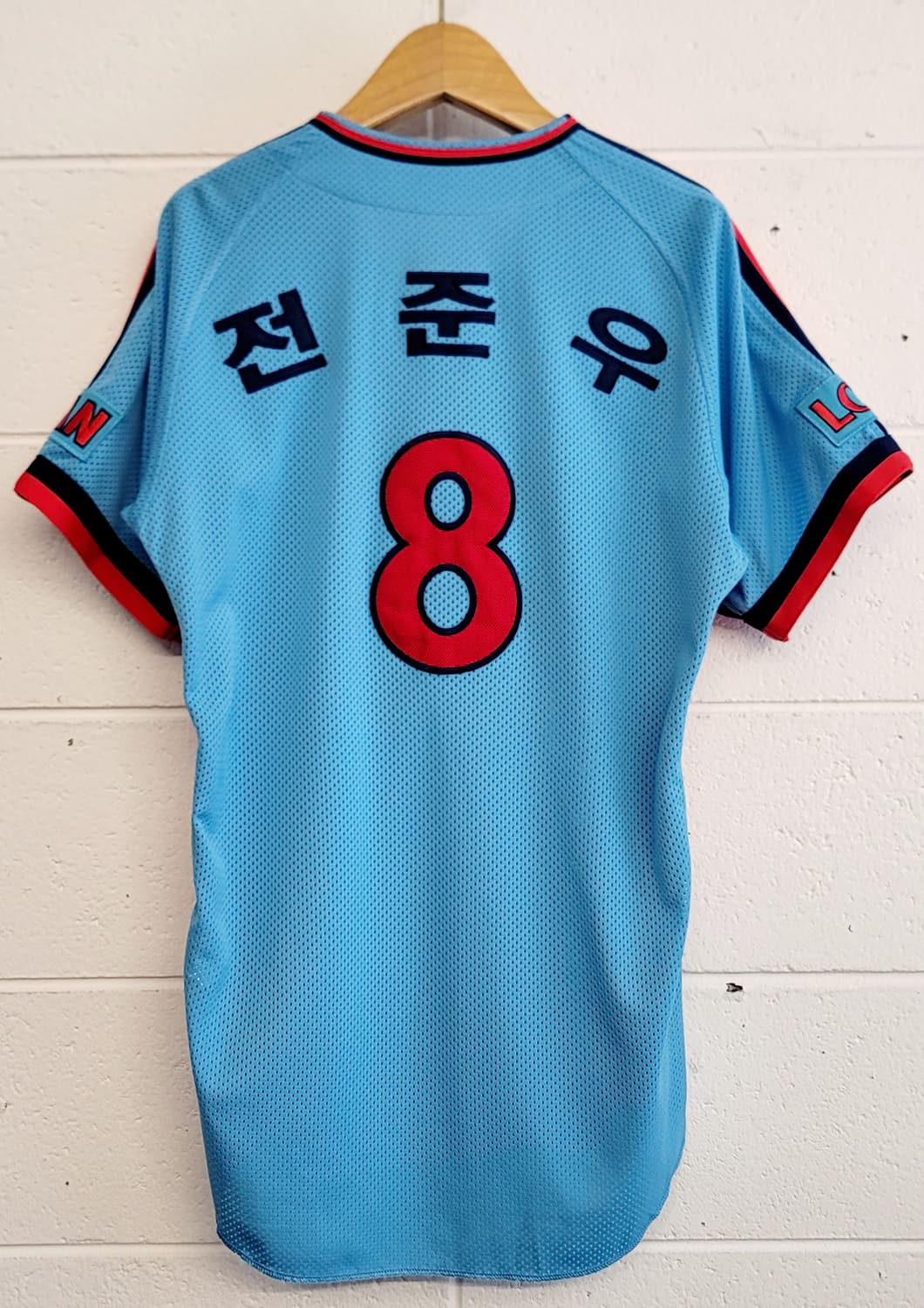 롯데자이언츠 올드 원정 챔피언 유니폼(No.8 전준우 마킹) 판매 상품이미지1