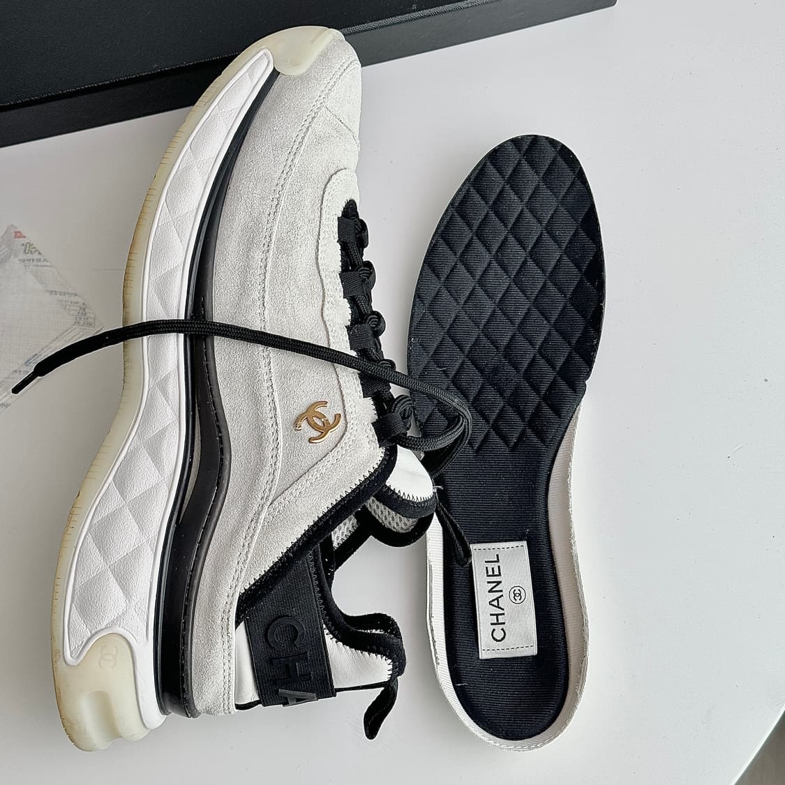 샤넬 믹스드 파이버 스니커즈 43 상품이미지7