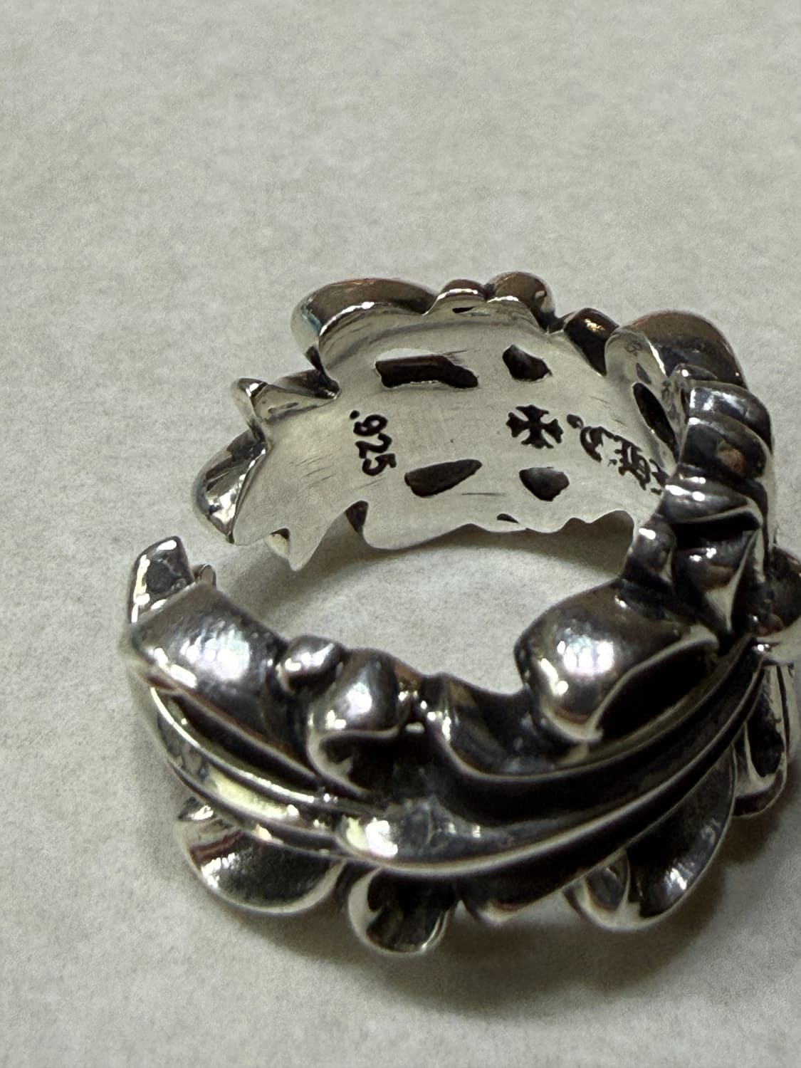 크롬하츠 더블플로랄링 US 6 새상품 상품이미지5