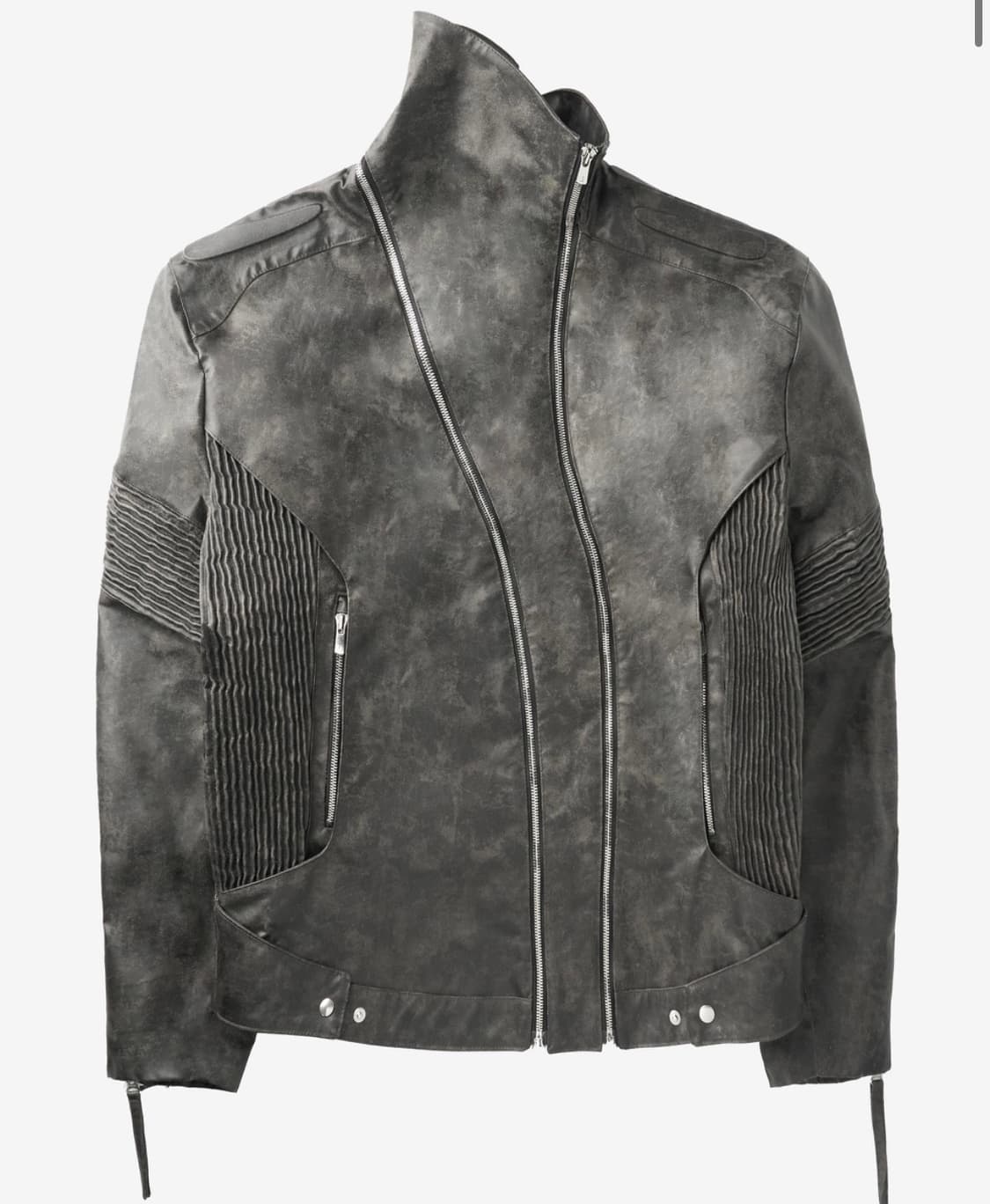 juntae kim준태킴 EMBOSSING 레더 자켓 (M) 상품이미지1