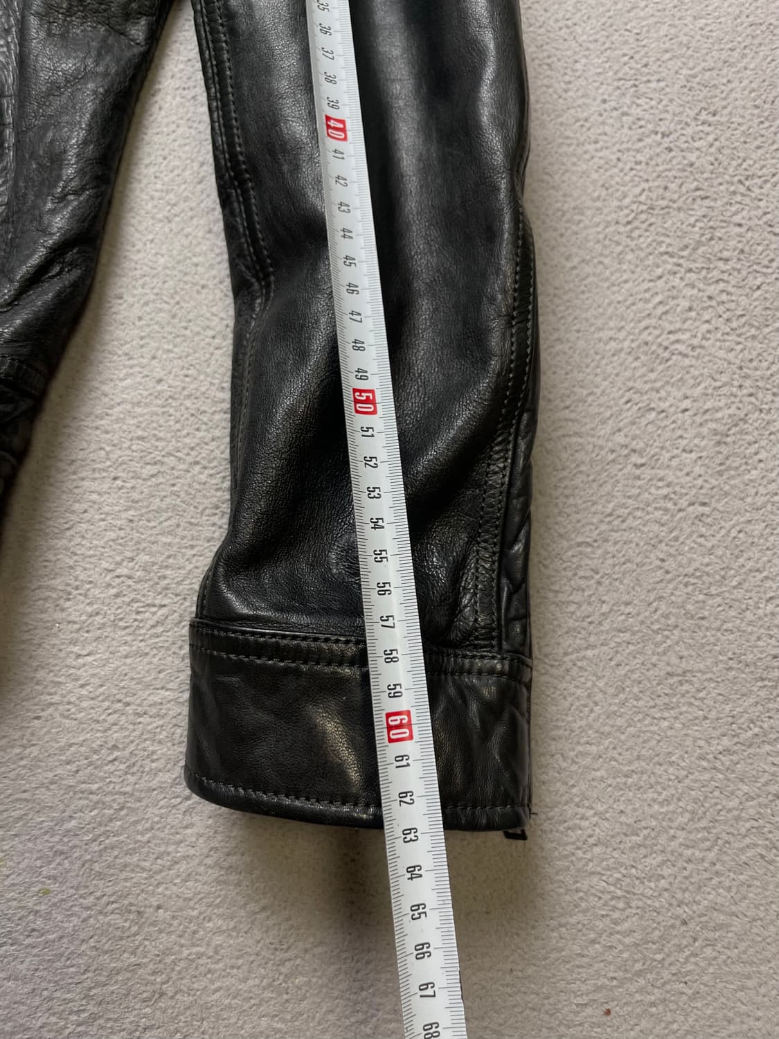 [택110] SIEG 지이크 양가죽자켓 -105-110slim 상품이미지3