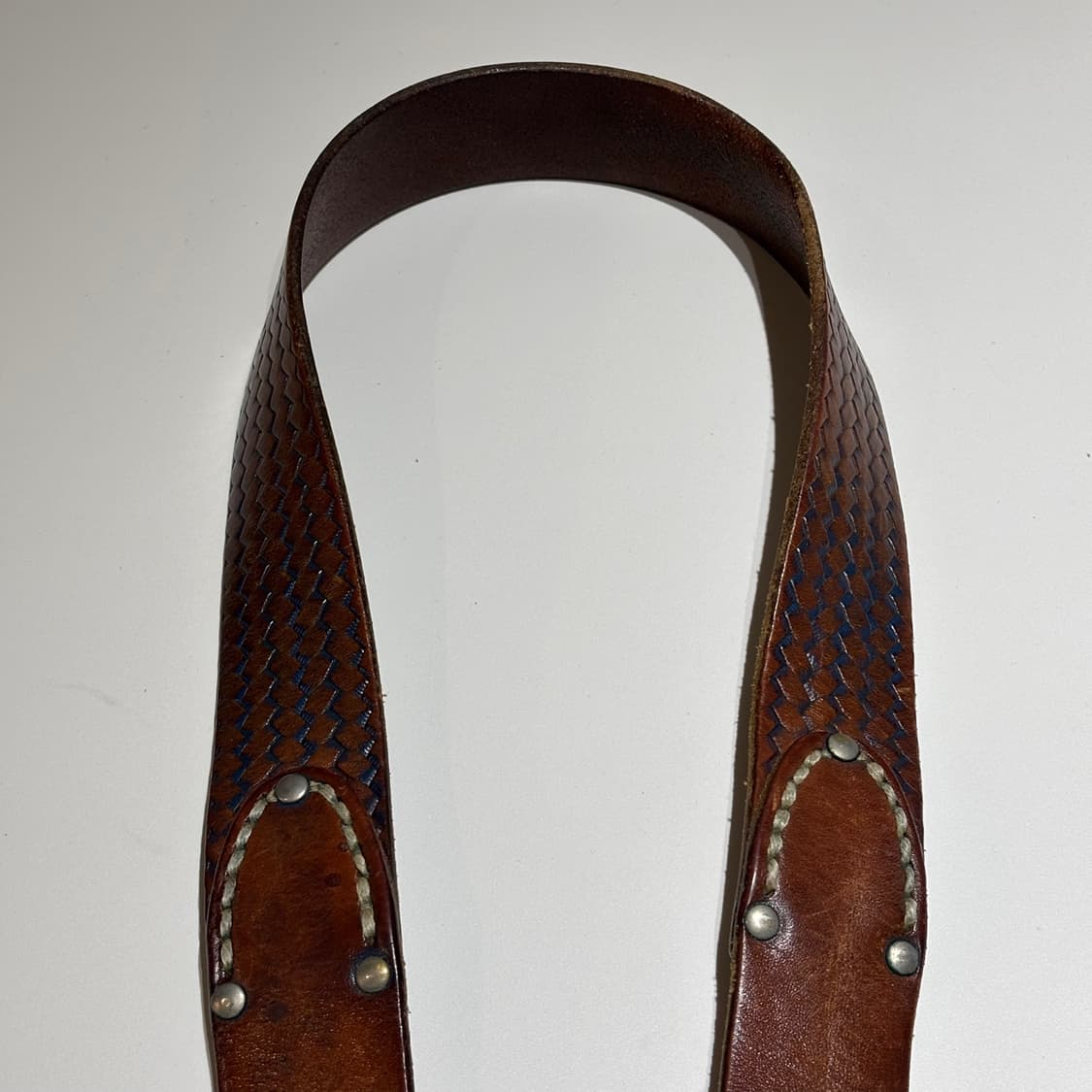 34) visvim 비즈빔 콤비 패널 플레인 벨트 상품이미지7