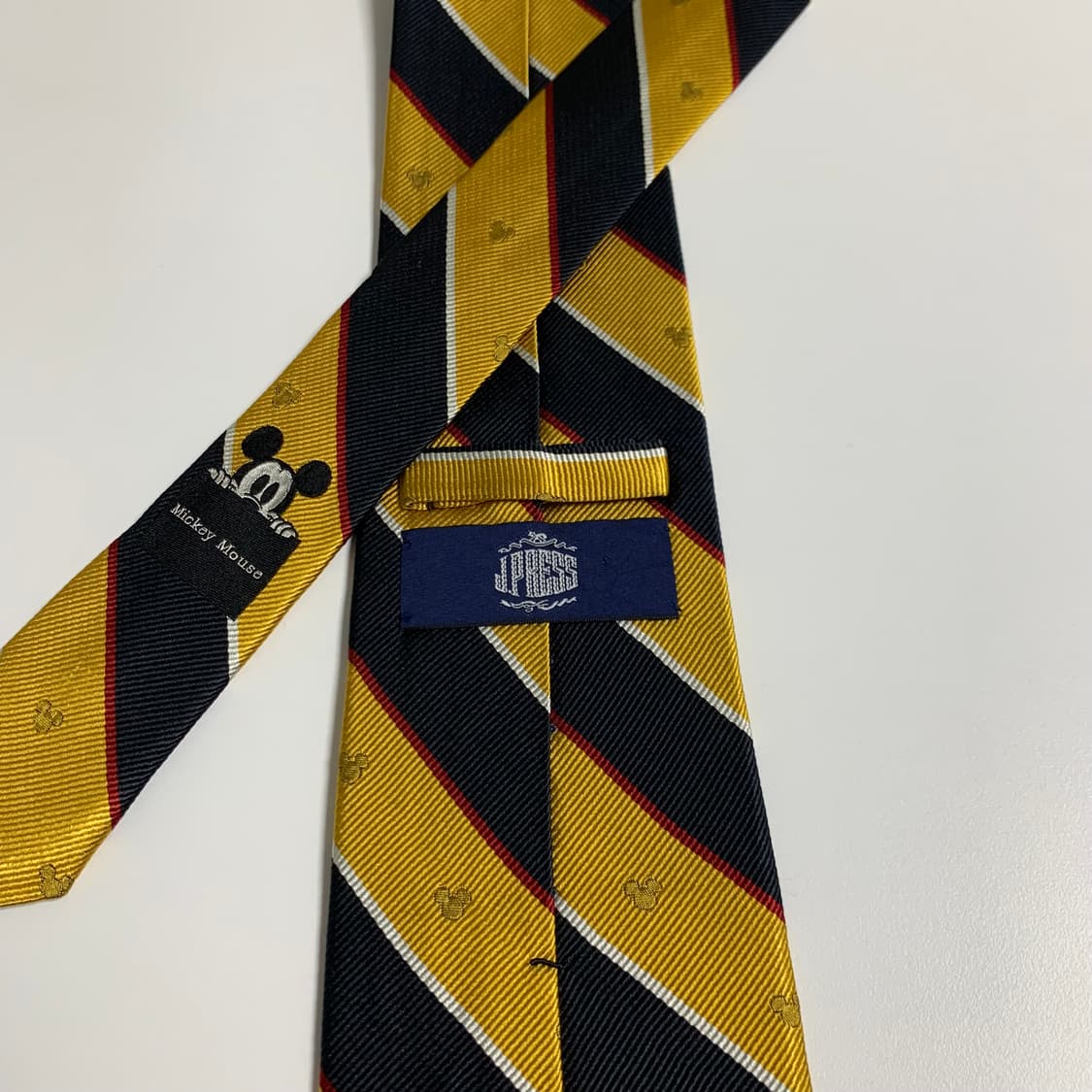 제이프레스(JPRESS) 레지멘탈 명품넥타이 미키마우스 콜라보 A+ 상품이미지5