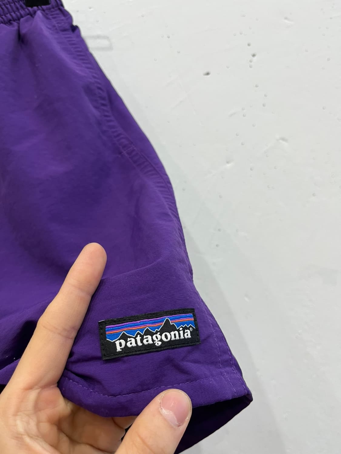 파타고니아 배기스 퍼플 쇼츠 S 상품이미지2