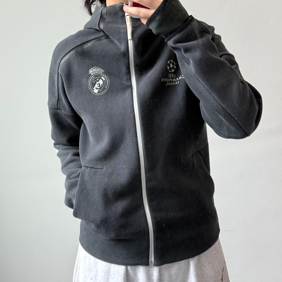 [M] 아디다스 레알마드리드 챔피언스리그 후드집업 상품이미지1