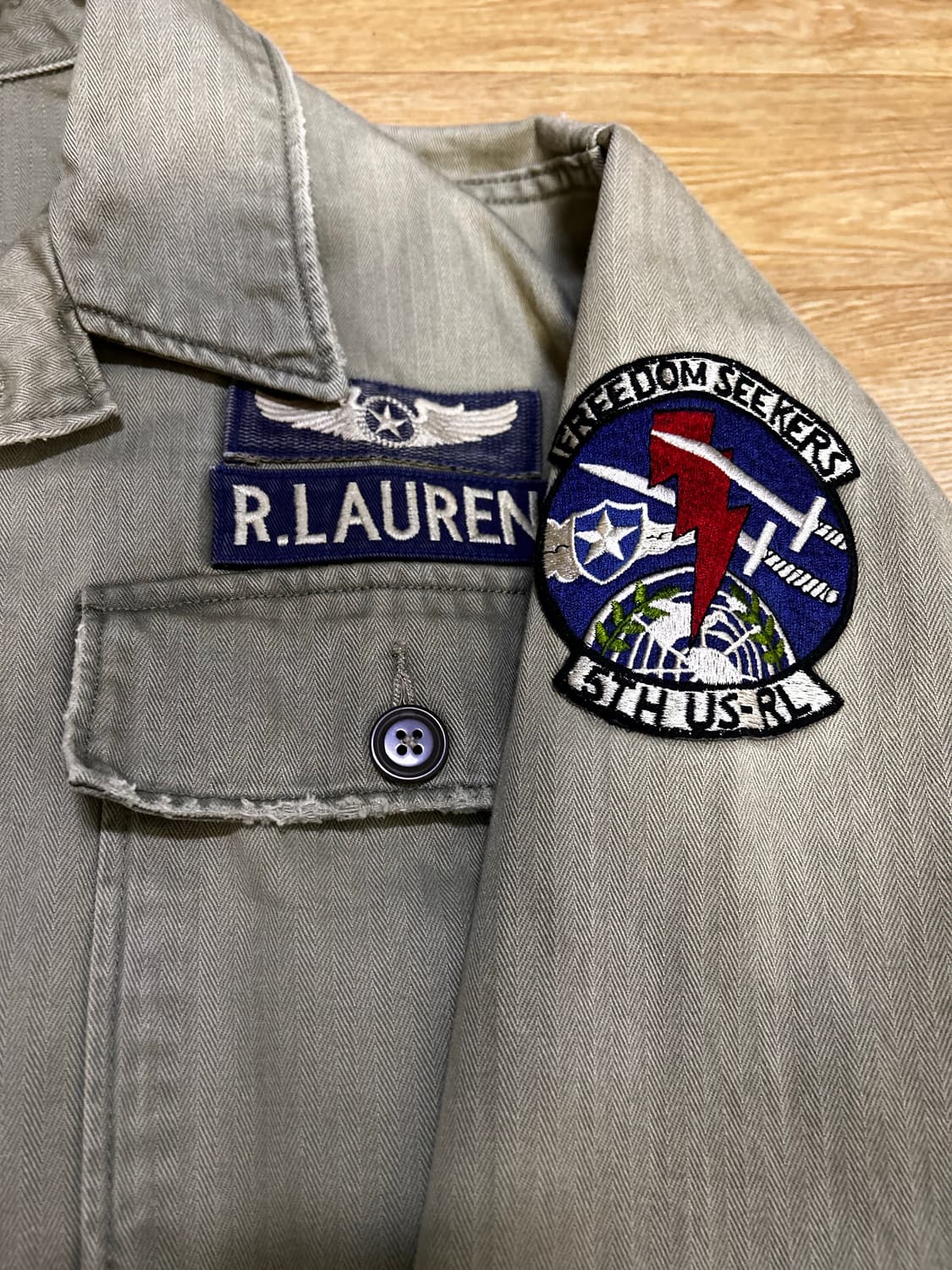 폴로 헤링본 트윌자켓 상품이미지3