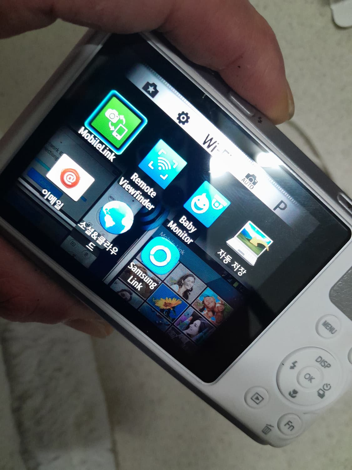 삼성 wb350f 와이파이 디카 빈티지 카메라 상품이미지5