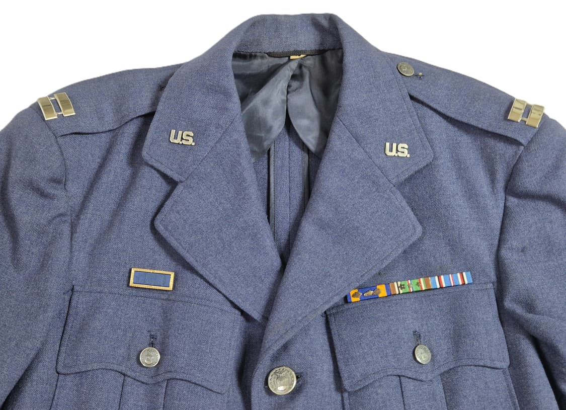미공군 구형 50년대 대위 정복 전투복 상의 자켓 (L) 상품이미지8