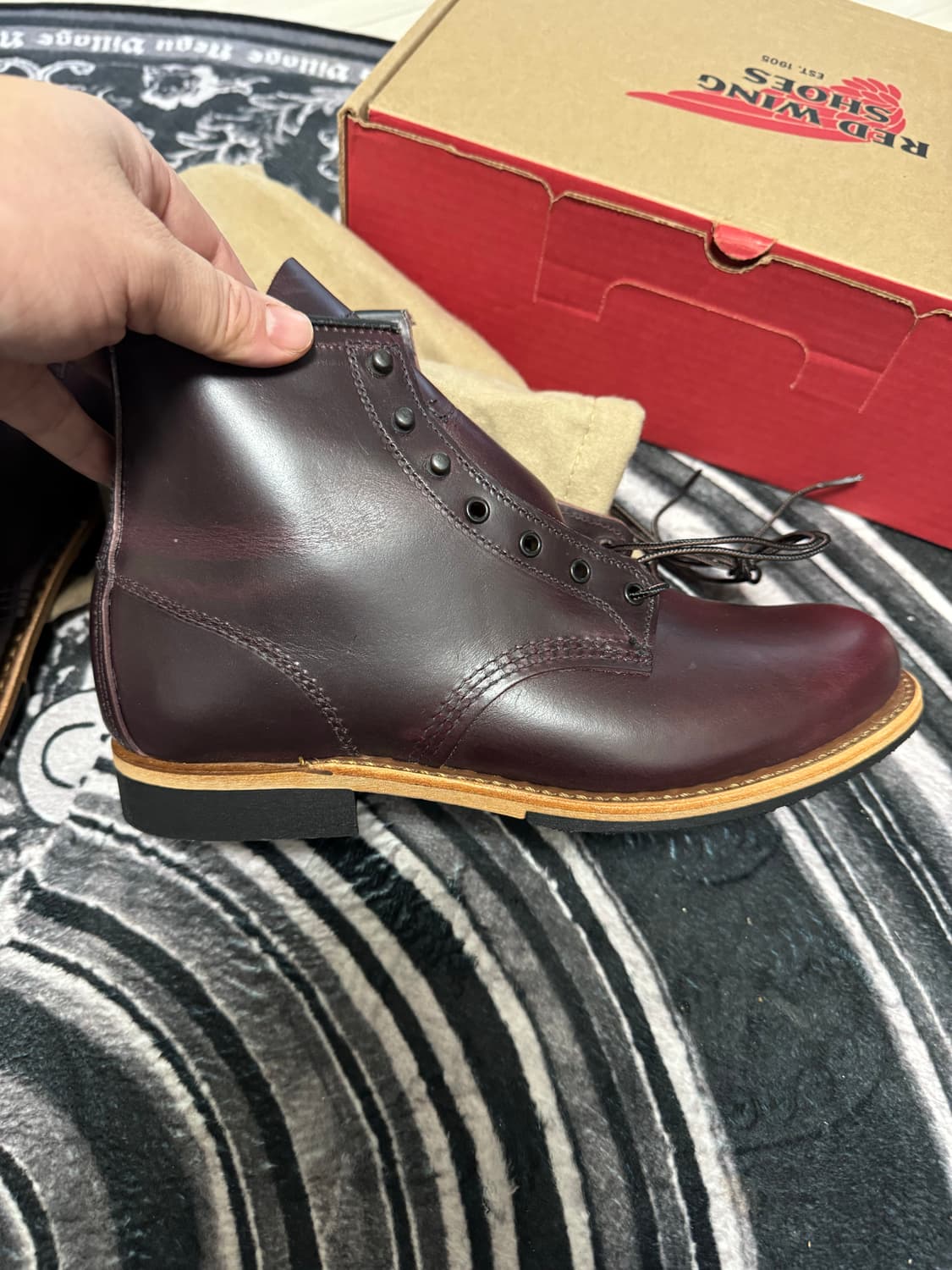 레드윙 벡맨9419 블랙체리 9d 270 상품이미지4