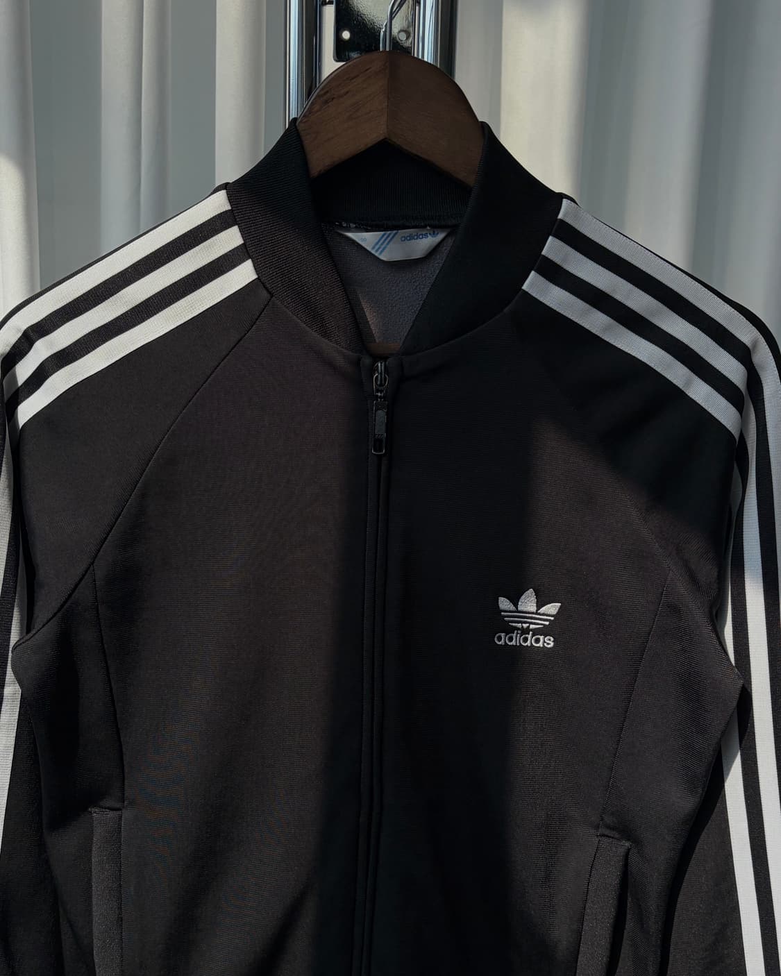 [M]아디다스 트레포일 블랙 트랙탑 져지 상품이미지4