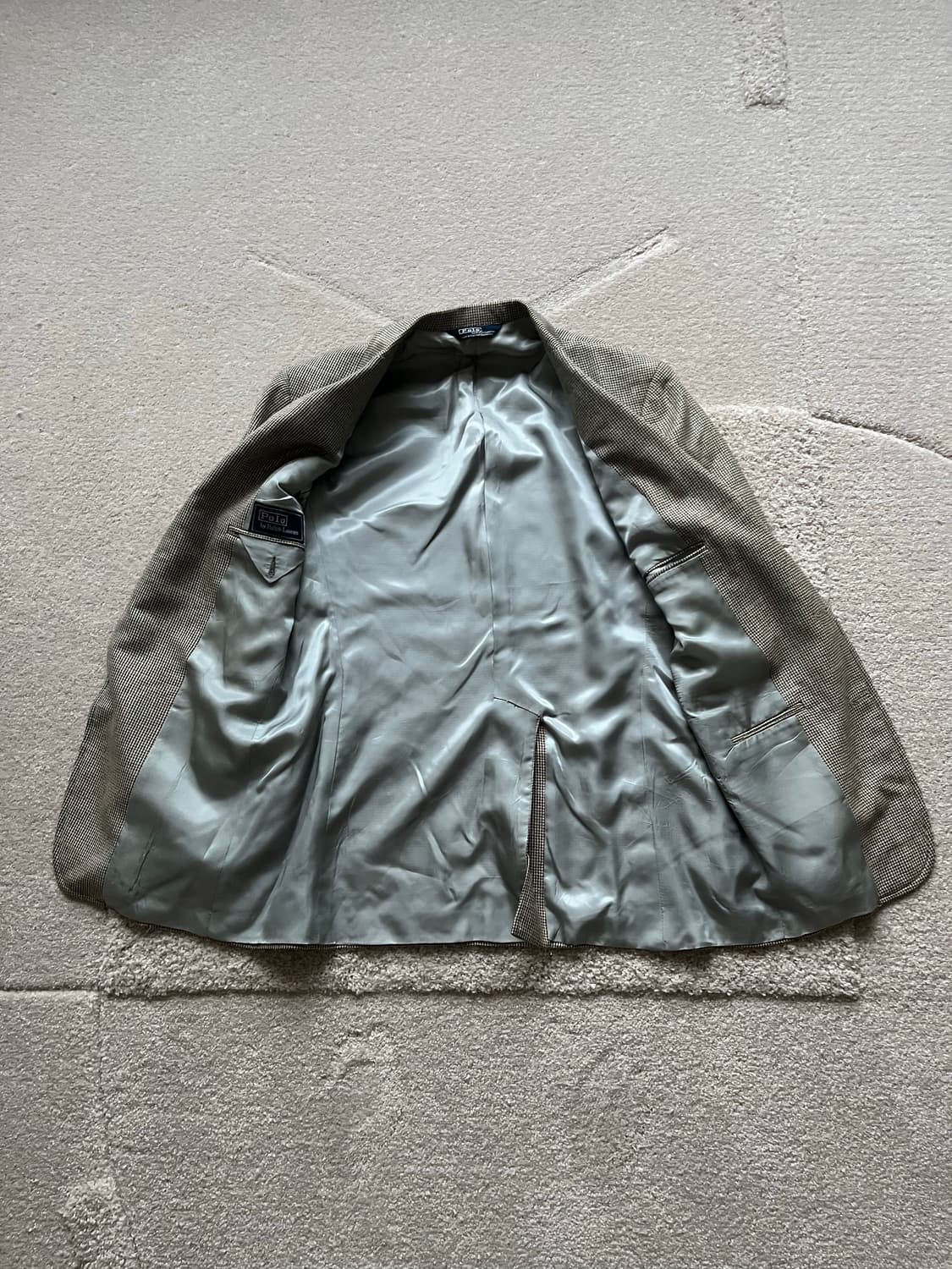 폴로 랄프로렌 Made in USA 체크 스포츠자켓 (105) 상품이미지7