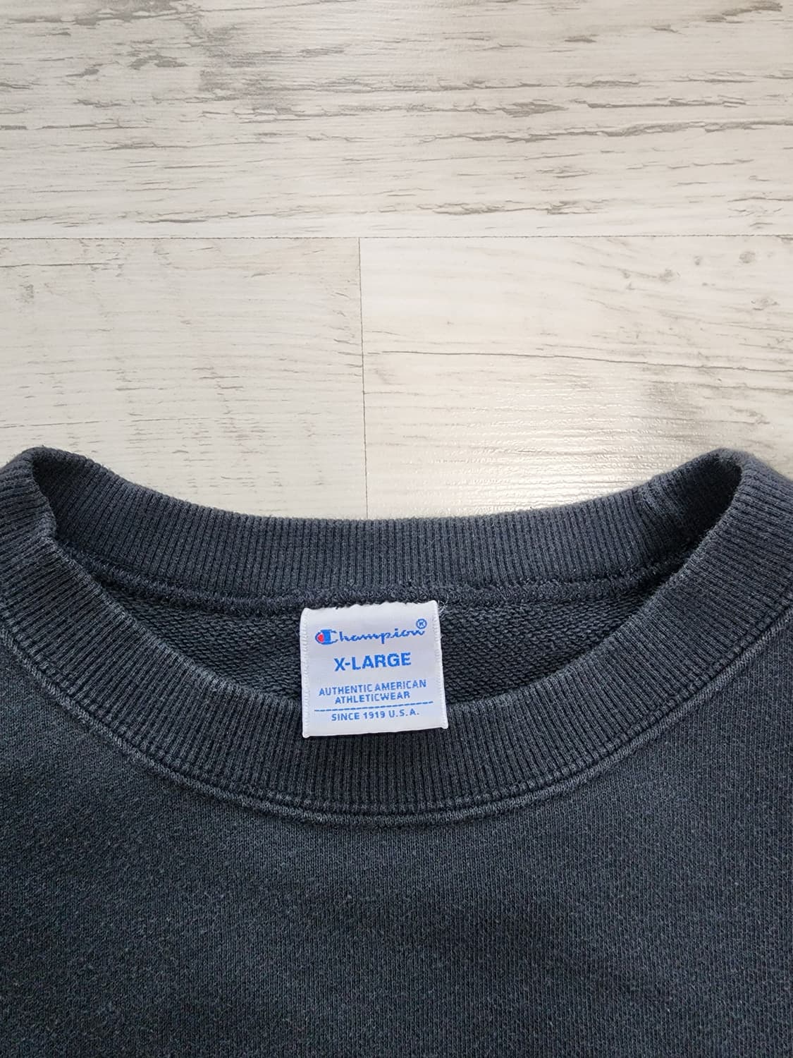Champion 챔피온 네이비 맨투맨 티셔츠 XL(100~103) 긴팔티 상품이미지5